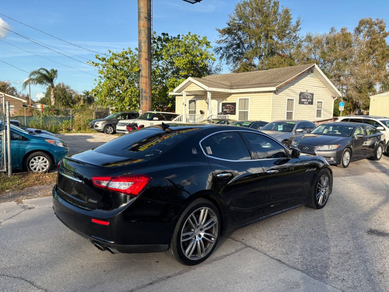 2015 Maserati Ghibli for sale at Hobgood Auto Sales in Land O Lakes, FL