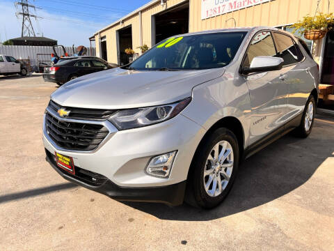 2020 Chevrolet Equinox for sale at Market Street Auto Sales INC in Houston TX