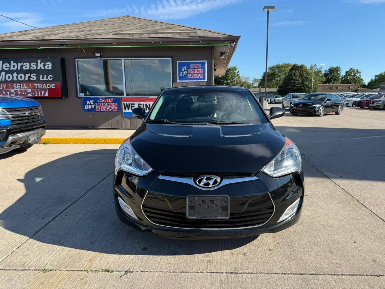 Black 2012 Hyundai VELOSTER Base 3dr Coupe DCT 2