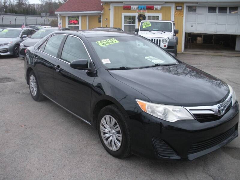2013 Toyota Camry for sale at One Stop Auto Sales in North Attleboro MA
