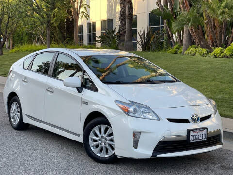 2013 Toyota Prius Plug-in Hybrid for sale at MILLENNIUM MOTORS in Van Nuys CA