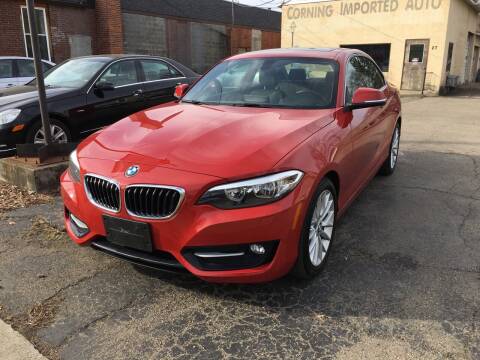 2016 BMW 2 Series for sale at Corning Imported Auto in Corning NY