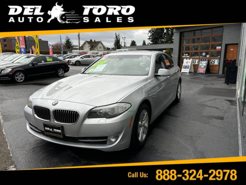 2013 BMW 5 Series for sale at DEL TORO AUTO SALES in Auburn WA