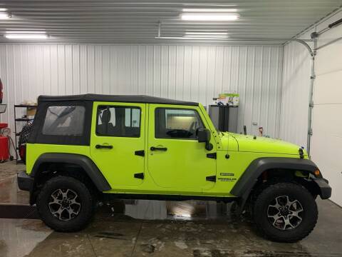 2017 Jeep Wrangler Unlimited for sale at NORTH 36 AUTO SALES LLC in Brookville PA