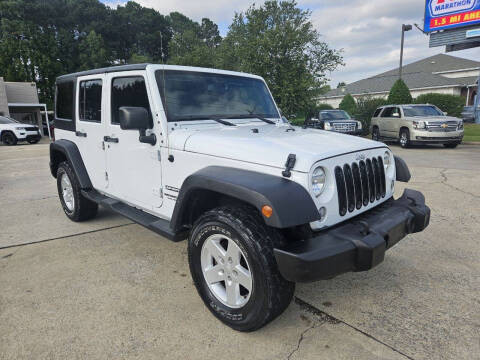 2017 Jeep Wrangler Unlimited for sale at Smithfield Auto Center LLC in Smithfield NC