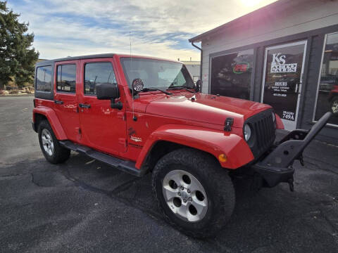 2014 Jeep Wrangler Unlimited for sale at K & S Auto Sales in Smithfield UT