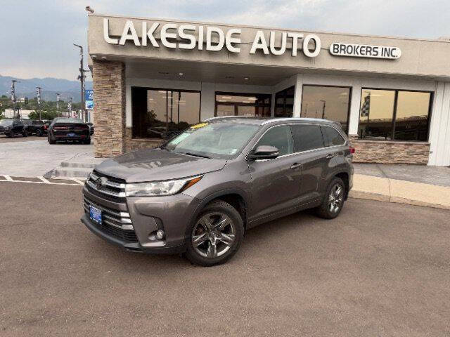 2017 Toyota Highlander Limited Platinum