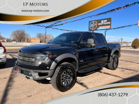 2013 Ford F-150 for sale at EP Motors in Amarillo TX