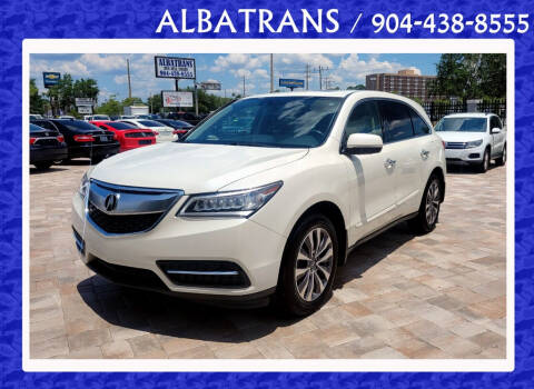 2015 Acura MDX for sale at Albatrans Car & Truck Sales in Jacksonville FL