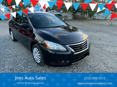 2014 Nissan Sentra for sale at Jims Auto Sales in Lakehurst NJ