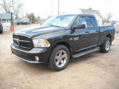 2018 RAM 1500 for sale at Siren Motors Inc. in Siren WI