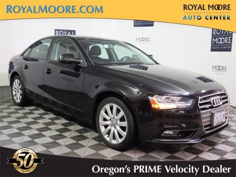 2013 Audi A4 for sale at Royal Moore Custom Finance in Hillsboro OR