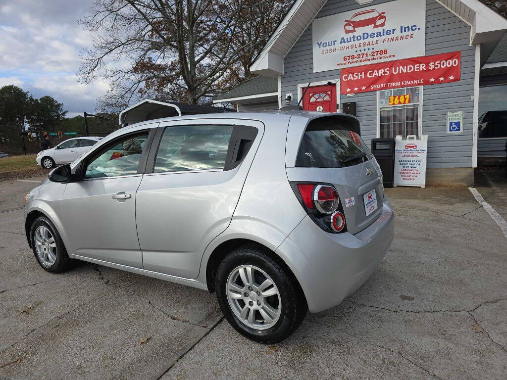 2015 Chevrolet Sonic for sale at Your Autodealer Inc in Mcdonough, GA