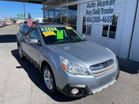 2014 Subaru Outback for sale at Auto Market in Billings MT