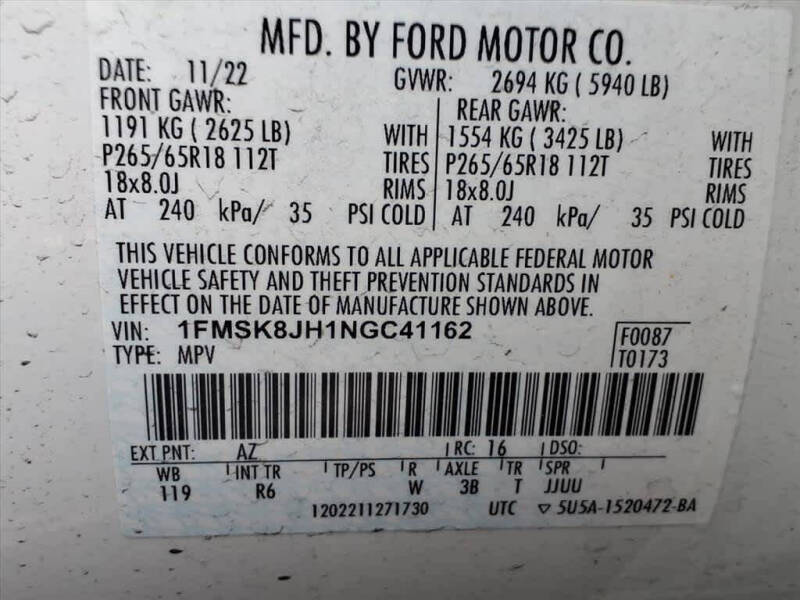 2022 Ford Explorer Timberline