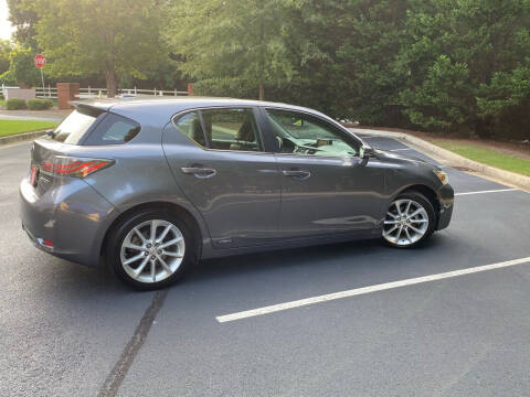 2012 Lexus CT 200h for sale at Paramount Autosport in Kennesaw GA
