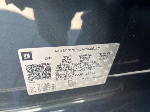 2018 Chevrolet Silverado 3500HD LT