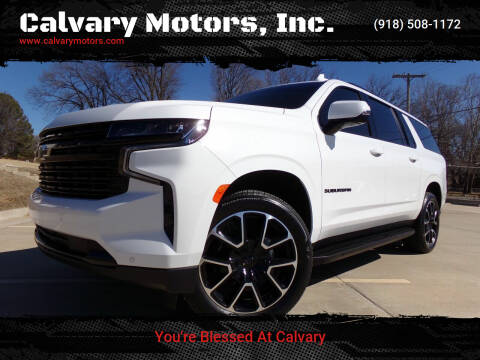 2023 Chevrolet Suburban for sale at Calvary Motors, Inc. in Bixby OK
