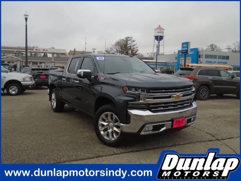 2020 Chevrolet Silverado 1500 for sale at DUNLAP MOTORS INC in Independence IA