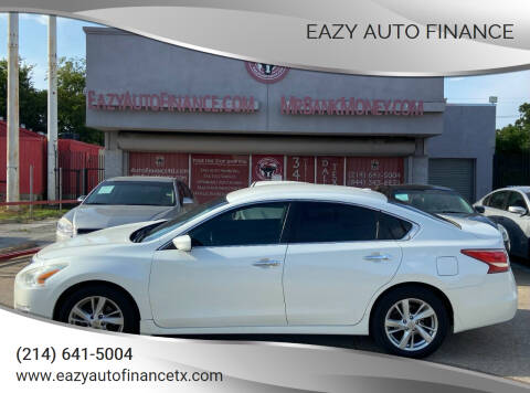 2013 Nissan Altima for sale at Eazy Auto Finance in Dallas TX