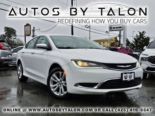 2015 Chrysler 200 for sale at Autos by Talon in Seattle, WA