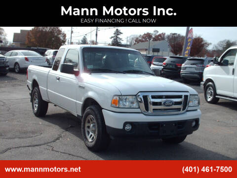 2011 Ford Ranger for sale at Mann Motors Inc. in Warwick RI