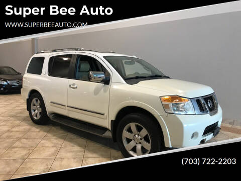 2013 Nissan Armada for sale at Super Bee Auto in Chantilly VA