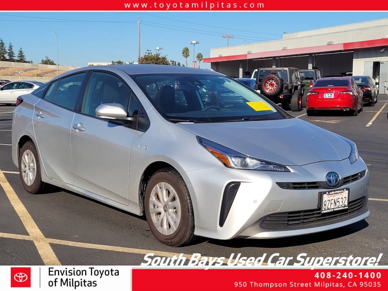 2022 Toyota Prius for sale at Envision Toyota of Milpitas in Milpitas, CA