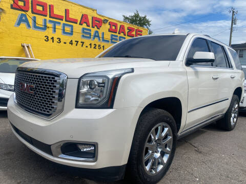 2015 GMC Yukon for sale at Dollar Daze Auto Sales Inc in Detroit MI