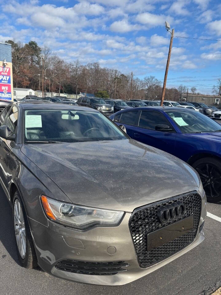 2014 Audi A6 for sale at Fast Fix Auto Sales and Service in Spartanburg, SC