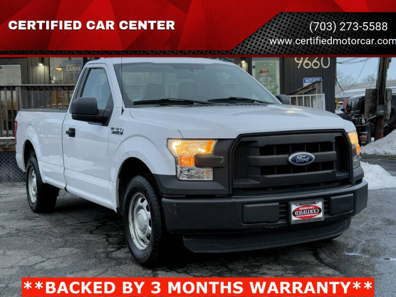 2015 Ford F-150 for sale at CERTIFIED CAR CENTER in Fairfax VA