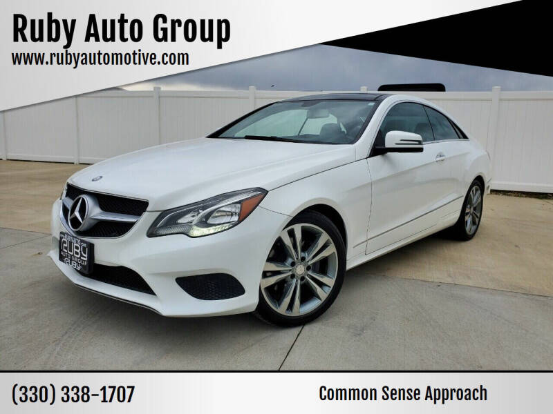 2015 Mercedes-Benz E-Class for sale at Ruby Auto Group in Hudson OH