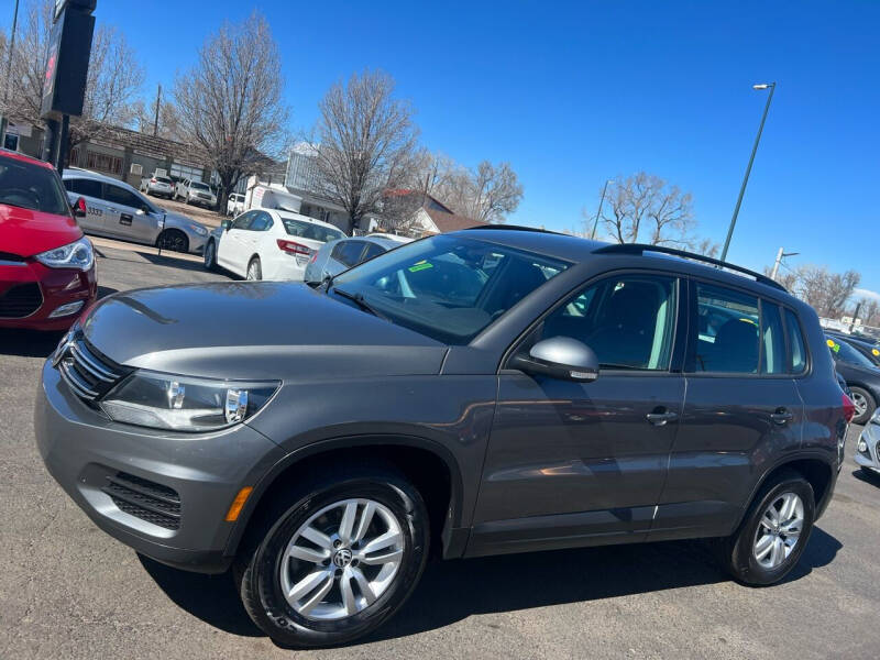 2016 Volkswagen Tiguan for sale at SANAA AUTO SALES LLC in Englewood CO