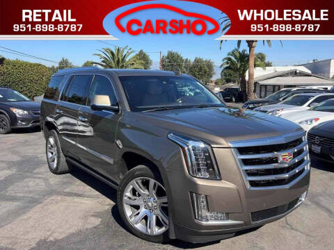 2015 Cadillac Escalade for sale at Car SHO in Corona CA