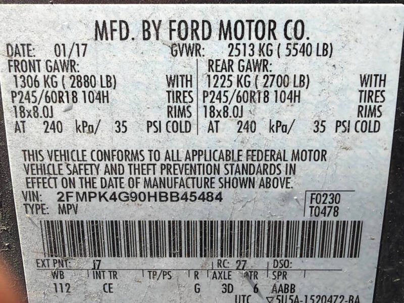 2017 Ford Edge SE