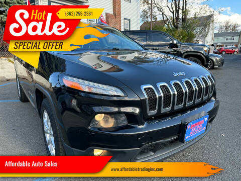 2014 Jeep Cherokee for sale at Affordable Auto Sales in Irvington NJ
