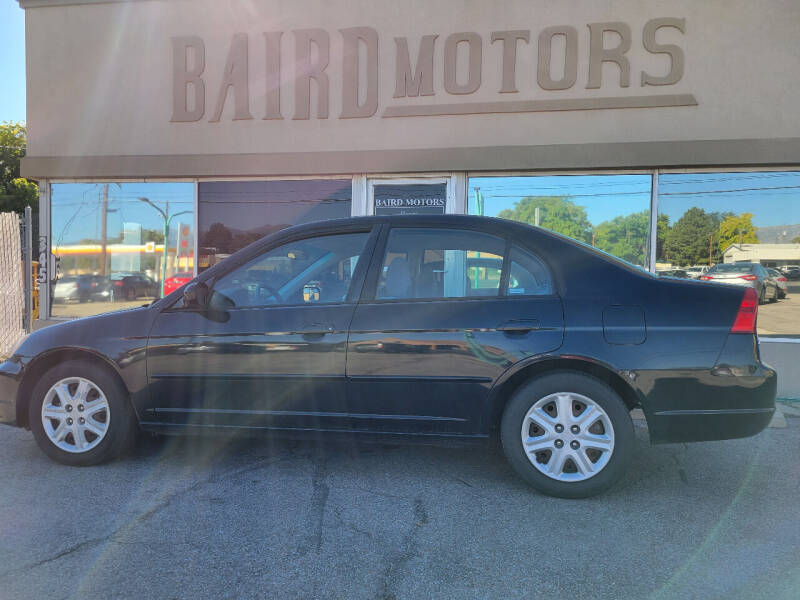 2003 Honda Civic for sale at BAIRD MOTORS in Clearfield UT