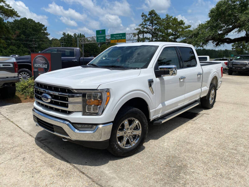 Used 2023 Ford F-150 Lariat with VIN 1FTFW1E52PKE16018 for sale in Natchez, MS