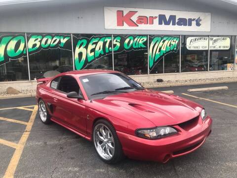 1998 Ford Mustang SVT Cobra for sale at KarMart Michigan City in Michigan City IN