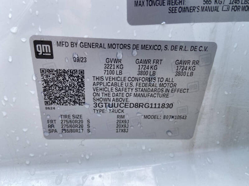 2024 GMC Sierra 1500