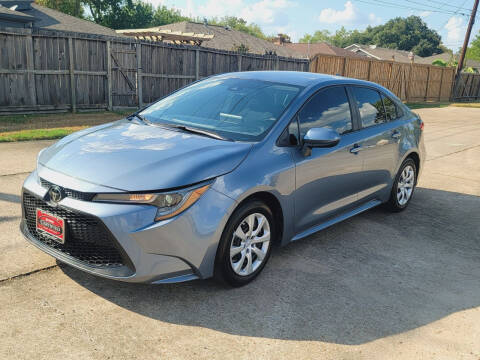 2021 Toyota Corolla for sale at MOTORSPORTS IMPORTS in Houston TX