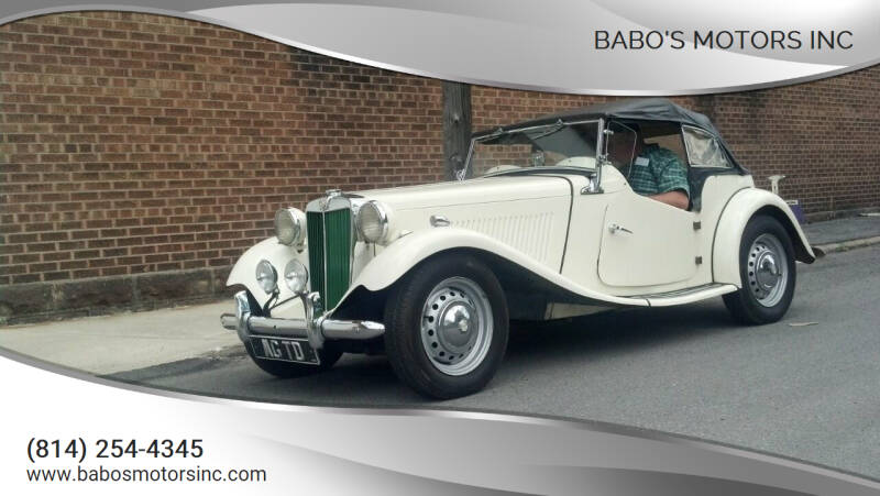 1951 MG TD