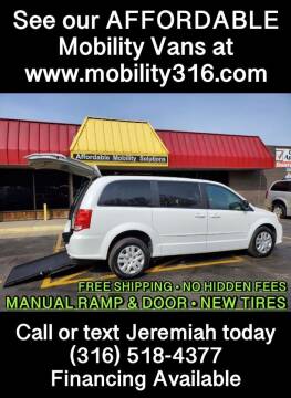 2017 Dodge Grand Caravan for sale at Affordable Mobility Solutions, LLC - Mobility/Wheelchair Accessible Inventory-Wichita in Wichita KS