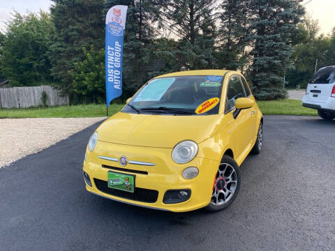 2012 FIAT 500 for sale at DISTINCT AUTO GROUP LLC in Kent OH
