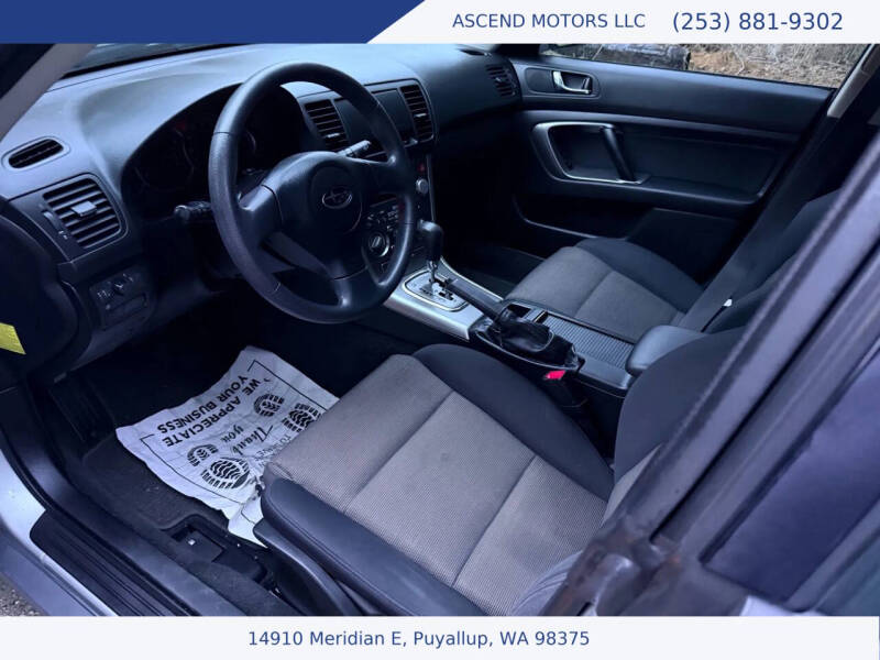 2007 Subaru Outback 2.5i Basic