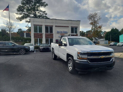 2016 Chevrolet Silverado 1500 for sale at Best Buy Wheels in Virginia Beach VA