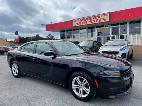 2019 Dodge Charger for sale at Modern Auto Sales in Hollywood FL