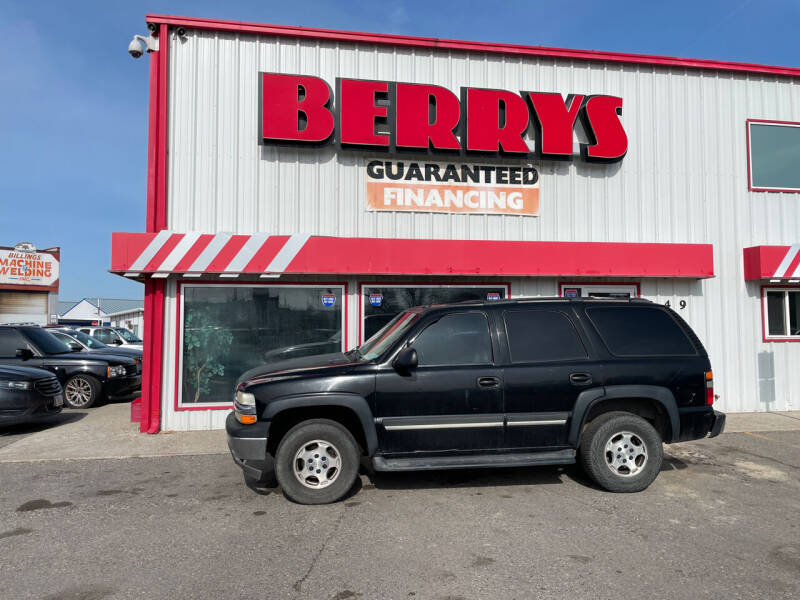 2005 Chevrolet Tahoe for sale at Berry's Cherries Auto in Billings MT