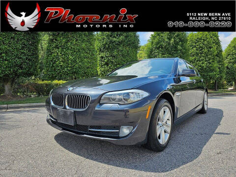 2012 BMW 5 Series for sale at Phoenix Motors Inc in Raleigh NC