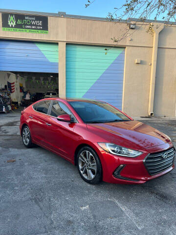 2017 Hyundai Elantra for sale at MIAMI AUTOWISE, LLC. in Miami FL